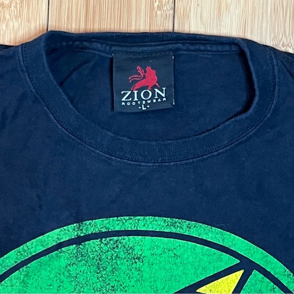 Vintage Zion GRATEFUL DEAD Skull Black LARGE Shirt - Picture 4 of 4